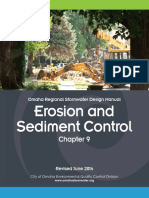 ORSDM Chapter 9 Erosion and Sediment Control