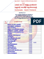 சோழநாடு காவிரி தென்கரைத் தலங்கள் லிஸ்ட்