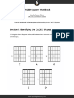 Learn Guitar Theory with the CAGED System Workbook
