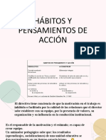 Habitos de Pensamiento y Accion