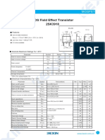 SMD MOSFET Datasheet - 2SK3918 TO-252 N-Channel Power Transistor