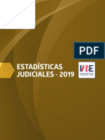 Informe Anual Estadísticas Judiciales 2019