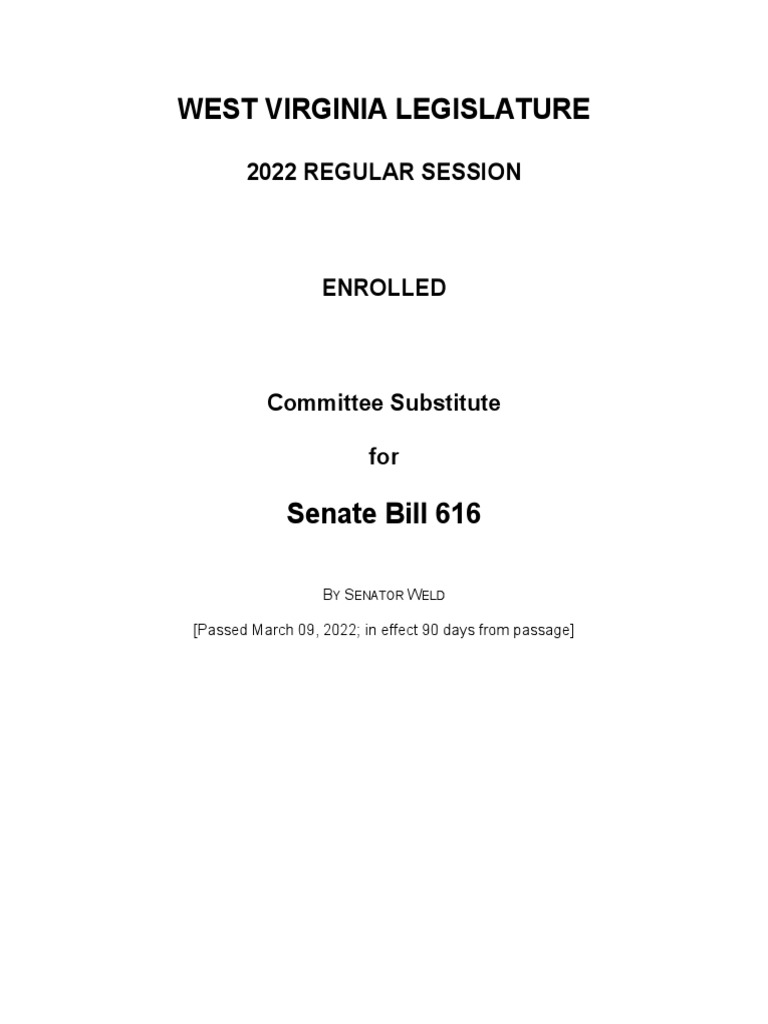 Senate Bill 616 PDF Subpoena Duces Tecum United States Senate