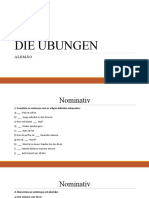 Deutschkurs Exercícios