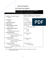 Business Activities - Airport Price List SQ