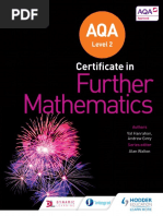Futher Core Pure 1 Textbook | PDF