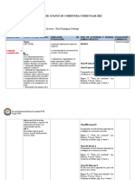 Informe de Avance de Cobertura Curricular 2022