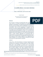 Grandiosidad, Neoliberalismo y Neoconservadurismo