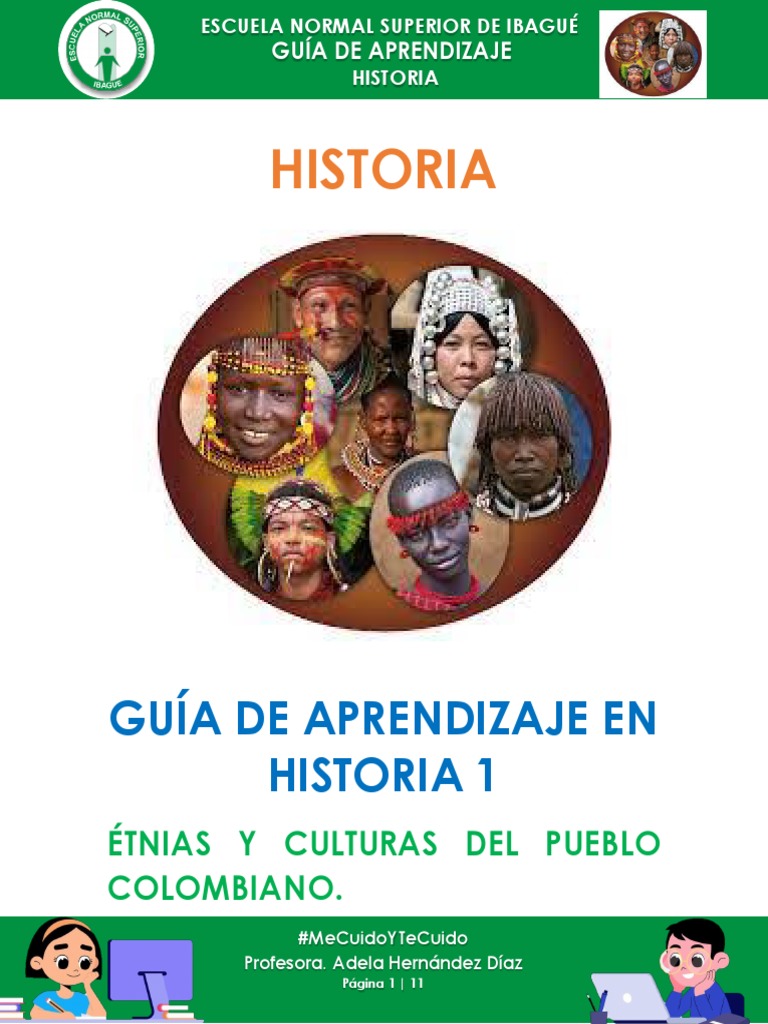 Guía de aprendizaje sobre las étnias y culturas indígenas de Colombia ...