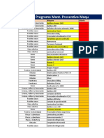 Registro General de Mantenimiento