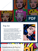 Pop Arte- História e Cultura das Artes