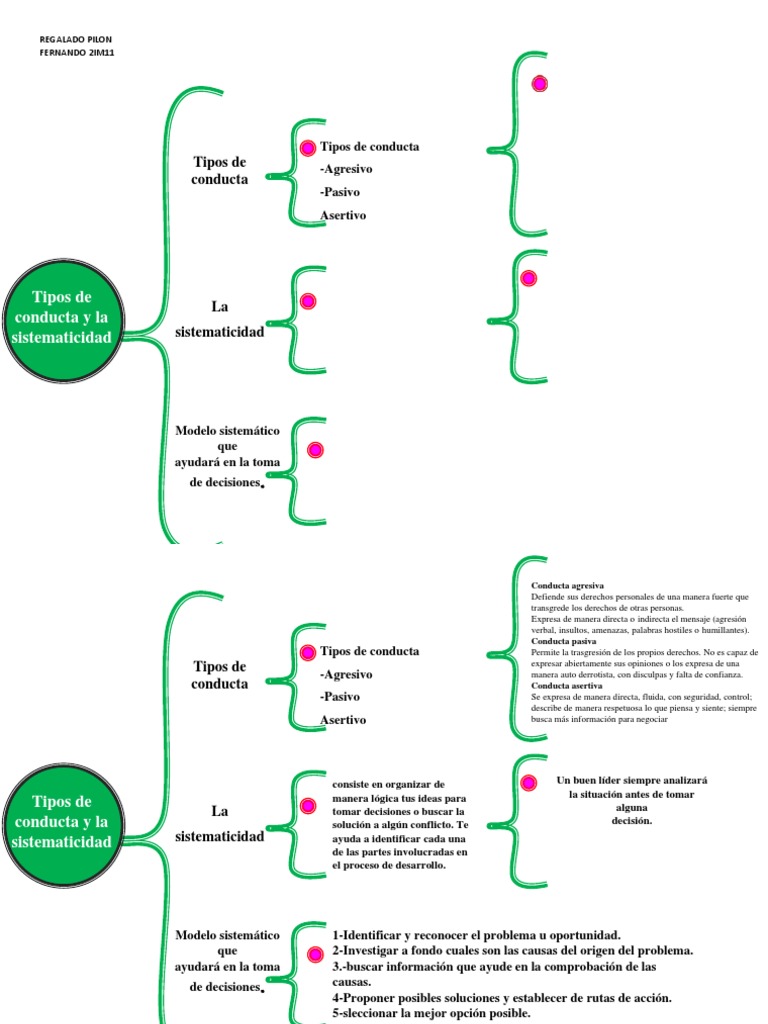 Tipos de Conducta y Sistematicidad | PDF | Comportamiento | Conceptos ...