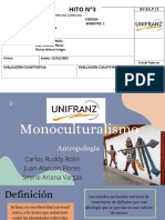 Antropologia Monoculturalismo