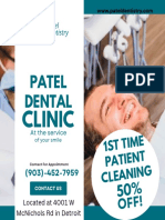 Dark Green Dental Clinic Instagram Post