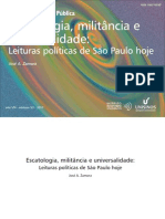 Leituras Políticas de Paulo deTarso hoje