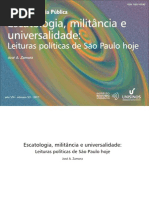 Leituras Políticas de Paulo deTarso hoje