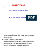 Evaluasi Ekokardiografik Katup Aorta