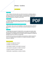 1° Aula Carolina (Introdução Ao Direito Do Trabalho)