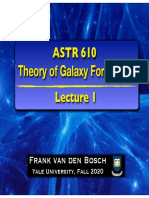 Theory of Galaxy Formation