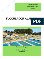 Memoria de Calculo - Floculador Alabama