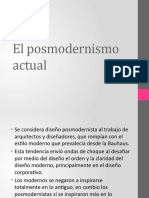 El Posmodernismo Actual