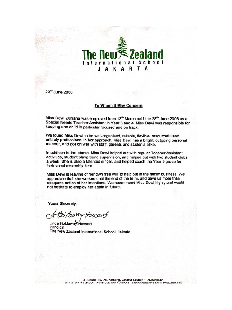 Reccomendation Letters PDF | PDF