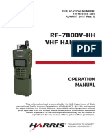 RF-7800V-HH Radio Operation Manual