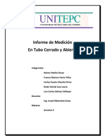 Informe Acustica II Tubo Cerrado y Abierto