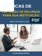 Dicas para captação de recursos para sua instituição