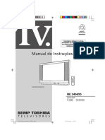 Manual de Instruções TV 2134SL