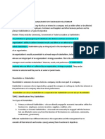 GGCSR Lesson 2 Strategic Management of Stakeholder Relationship