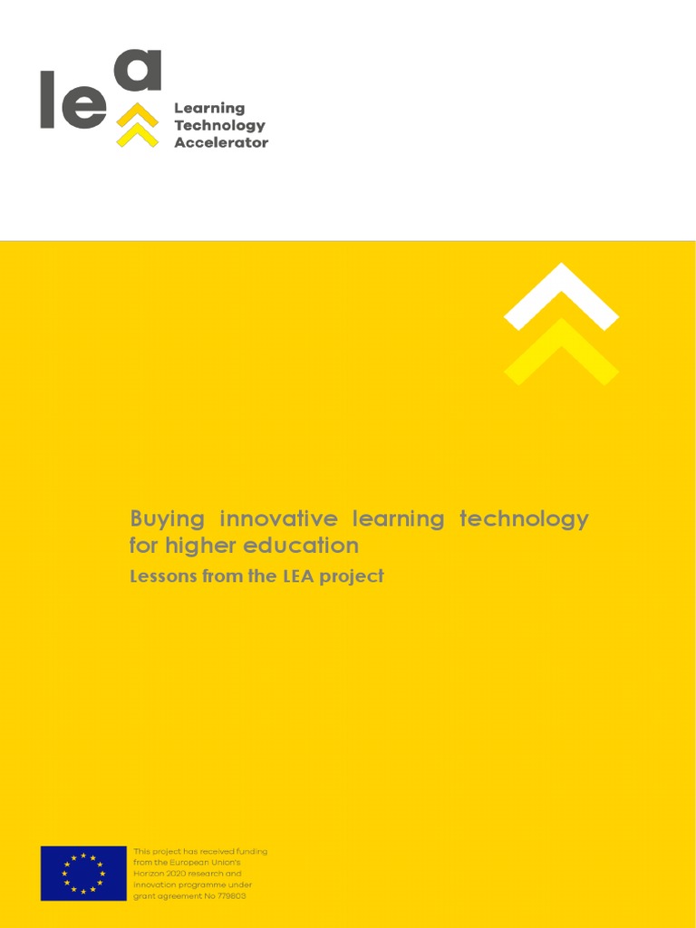 Buying innovative learning technology for higher education lessons from