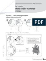 Guia Refuerzo Fracciones y Numeros Mixtos