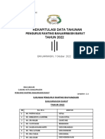 Rekap Data Organisasi Bhayangkari Bjm Barat 2022-New