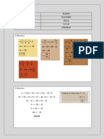 Algebra Tercero Tarea 03 Parte I - III Trimestre 3A