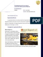 Exportacion Direct-Indirect - Rugel P. Felix