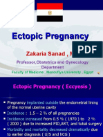 Ectopic Pregnancy - Prof Zakaria Sanad