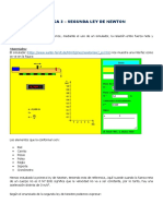 Práctica 3 Segunda Ley de Newton