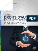 Quels Droits Dauteur Pour Le Traducteur Professionel PDF