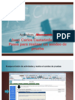 Pasos Para Sondeo de Prueba General