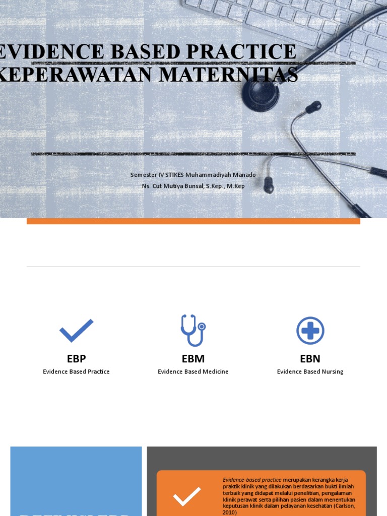 Evidence Based Practice Keperawatan Maternitas | PDF