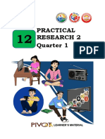 Grade 12 PRACTICAL RESEARCH 2 Week 7