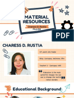 MATERIAL RESOURCES MANAGEMENT