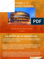 Afición Al Espectaculo, Arquitectura y Construcciones Romanas (Historia - Jueves 08 de Octubre)