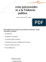 Resp frente a la violencia politica