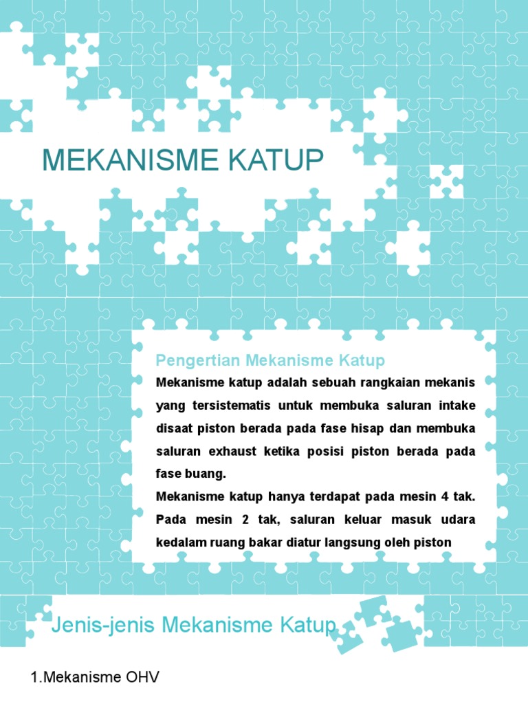 Mekanisme Katup | PDF | Teknologi & Rekayasa