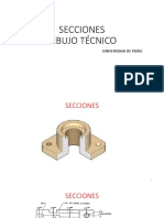 Dibujo técnico - Elementos de secciones en planos