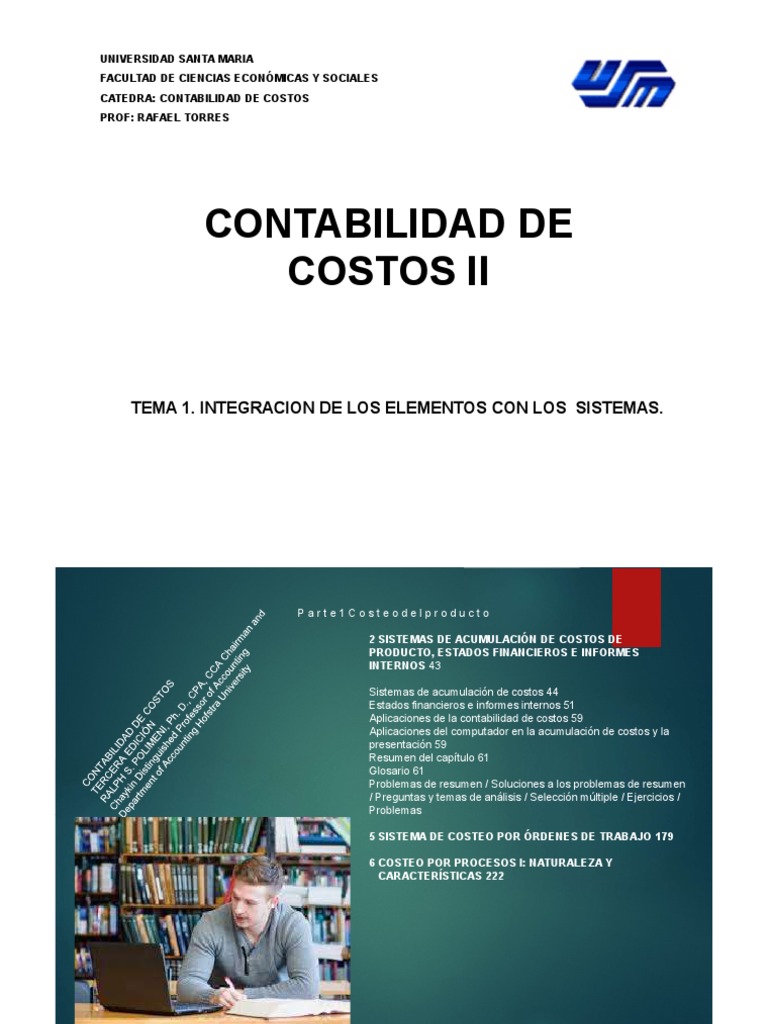 Contabilidad de Costos II: Sistemas y Prácticas | PDF | Costo ...