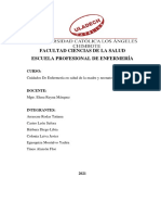 Cuidados de enfermería en gestante con parto vaginal