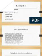 Radio Detection Finding (RDF) Sistem Navigasi Radio